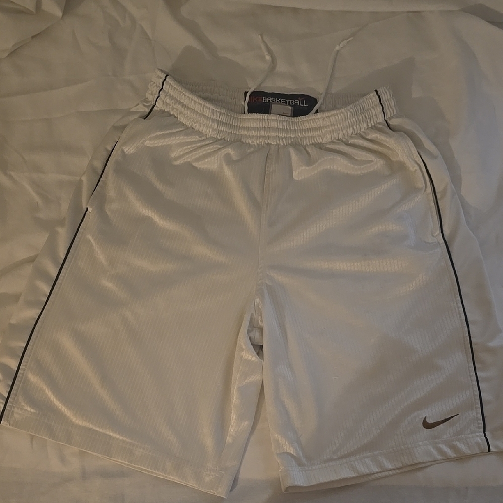 Nike Men's White Athletic Shorts